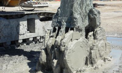 Cutter soil mixing
